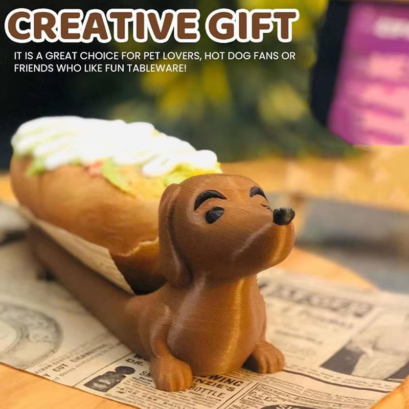 Dachshund Tray Hot Dogs Sushi Serving Tray Candy Dish Dachshund Dinner Plat Cute Shaped Sandwiches Puppy Dinnerplate Home Decor