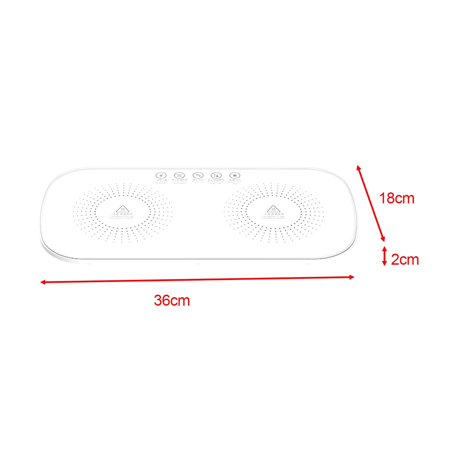Electric Warming Tray Nice Gift Food Warmer for House Parties Buffets Events