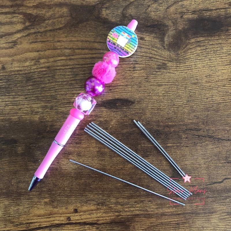 Extension Bar for Beadable Pens 1.8 Mm by 117 Mm Beaded Blank Rod