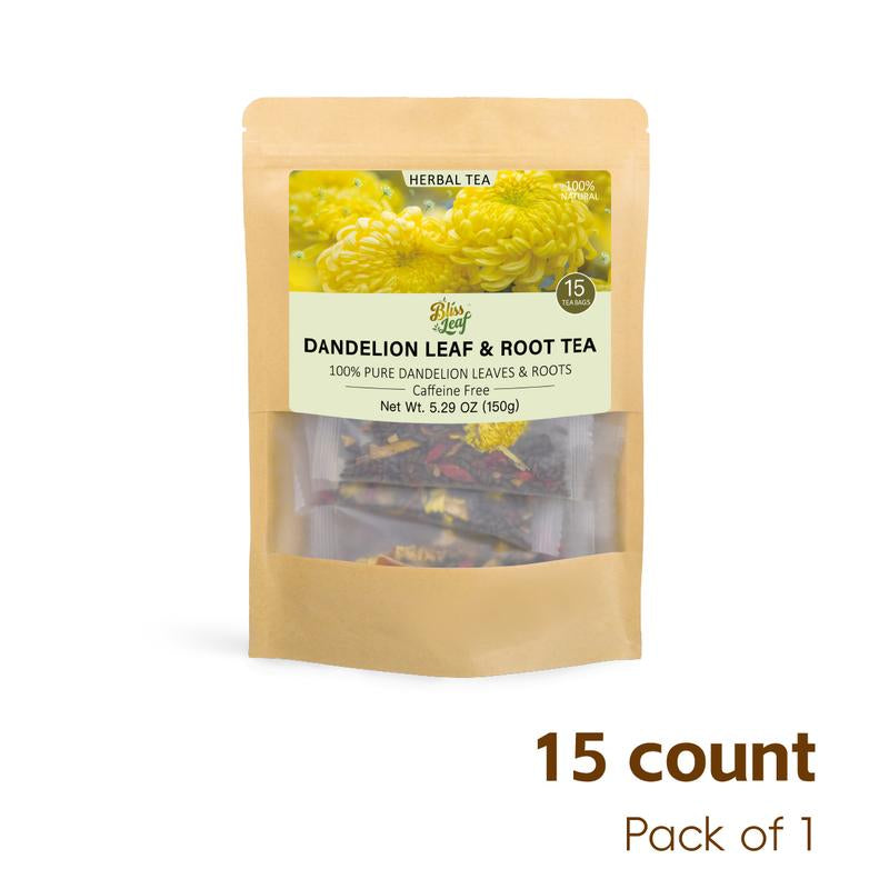 Dandelion Wolfberry Tea [LB] Dandelion Goji Berry Tea - 100% Natural - Dandelion Leaves & Roots | 150G per Pack | Caffeine Free