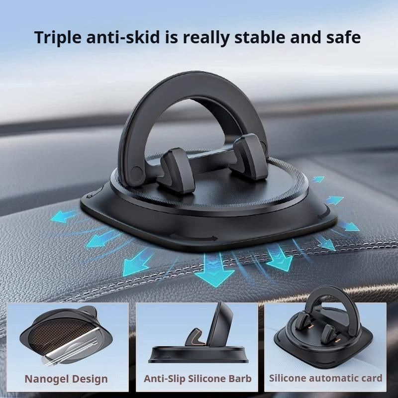 Dashboard Navigation Bracket Dedicated Car Mobile Phone Holder Bracket Advanced Anti-Slip Mat Universal Fixed Car Interior Technology
