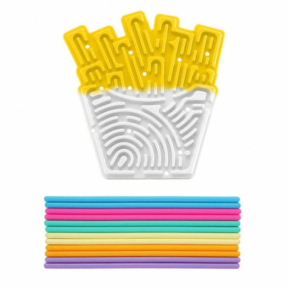 Slicone Sensory Activity Board Toy Fidget Toys for Stress Relief Best Gift Toy Travel Airplane Essentials Toys