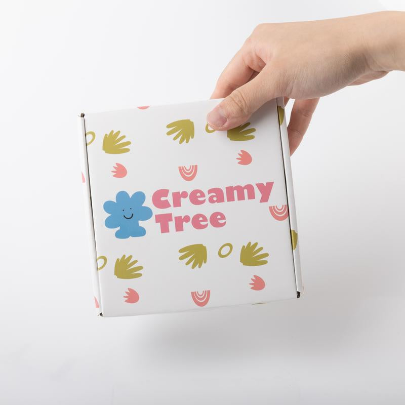 Creamy Tree Handmade Taba Squishy – Cute and Sticky Silicone Fidget Toy for Stress and Anxiety Relief, Soft Fun Sensory Squeeze for Adults and Kids, Great for School or Office Rubber