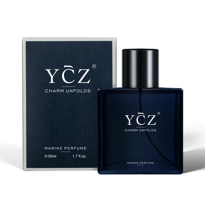 YCZ Midnight Marine Man Cologne, Long Lasting Men Perfume,Men'S Cologne , Gift,1.7Oz(50Ml)