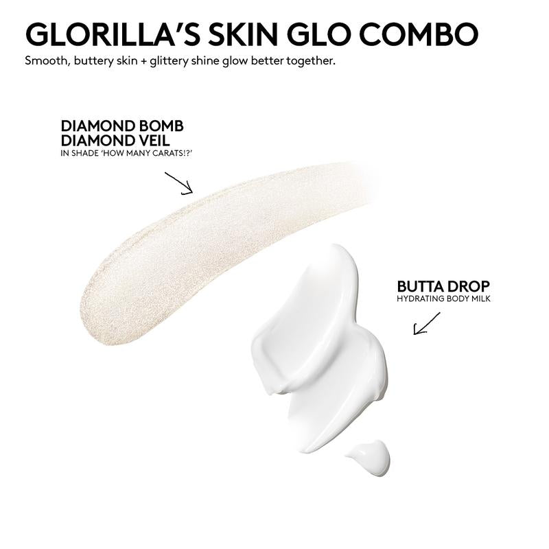 Fenty Beauty Glorilla’S Skin Glo Combo: Diamond Bomb All-Over Diamond Veil + Butta Drop Whipped Oil Body Cream