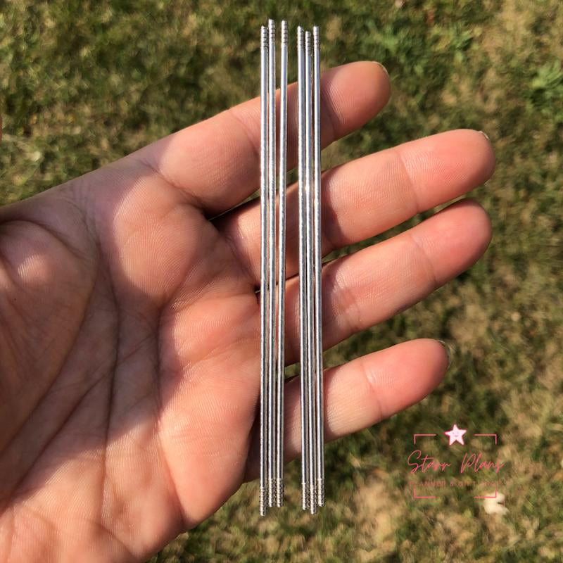 Extension Bar for Beadable Pens 1.8 Mm by 117 Mm Beaded Blank Rod