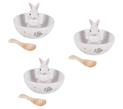 Temp-Tations Special Edition Candy Dishes with Wood Serving Spoons