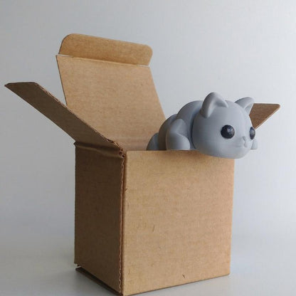 3D Printed Baby Cat Keychain - Adorable Accessory for Cat Lovers, Perfect Gift & Cute Keychain