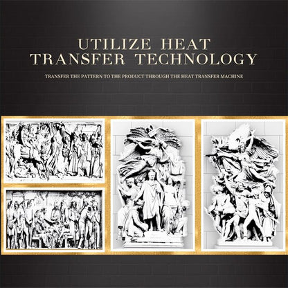 TOYSLINE-3718PCS Arc De Triomphe Model Building Blocks Paris Landmark Building Bricks Desktop Decoration Diy Toys for Kids Adults Gifts