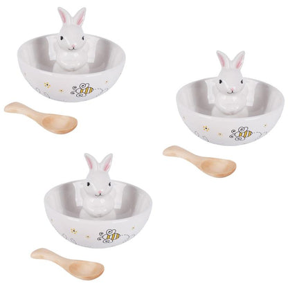 Temp-Tations Special Edition Candy Dishes with Wood Serving Spoons