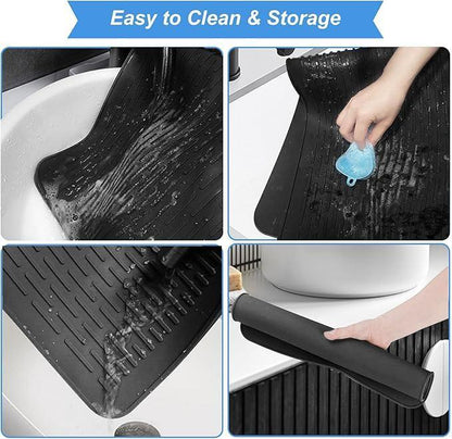 【Tik Tok Top Seller】Heat Resistant Silicone Stove Cover Mat& Utensils, Non-Slip Stove Protector, 2024 Kitchen Gadgets,Gifts for Mo,Winter Gift Heat Resistant Heat Resistant Handheld Kitchen Accessory Top Mat Silicone Non-Slip Stove Protector Mat