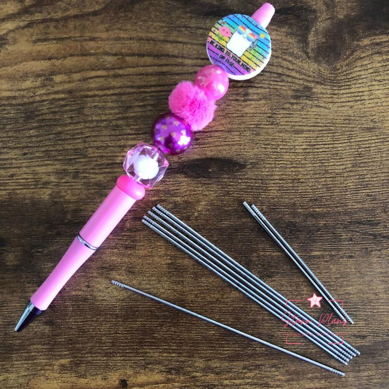 Extension Bar for Beadable Pens 1.8 Mm by 117 Mm Beaded Blank Rod