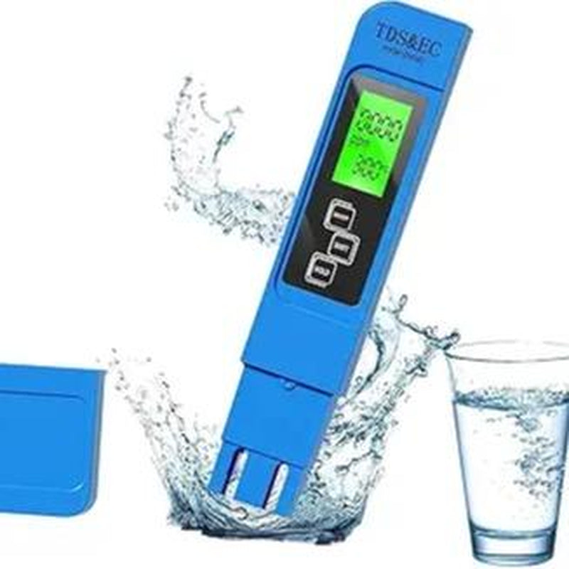 2025 Upgraded 4-In-1 Digital TDS Meter – Accurate TDS, EC & Temperature Tester (°C/°F) | 0-9990 Ppm Range | Water Quality Tester for Drinking Water, RO Systems, Aquariums & Pools