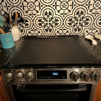 【Tik Tok Top Seller】Heat Resistant Silicone Stove Cover Mat& Utensils, Non-Slip Stove Protector, 2024 Kitchen Gadgets,Gifts for Mo,Winter Gift Heat Resistant Heat Resistant Handheld Kitchen Accessory Top Mat Silicone Non-Slip Stove Protector Mat