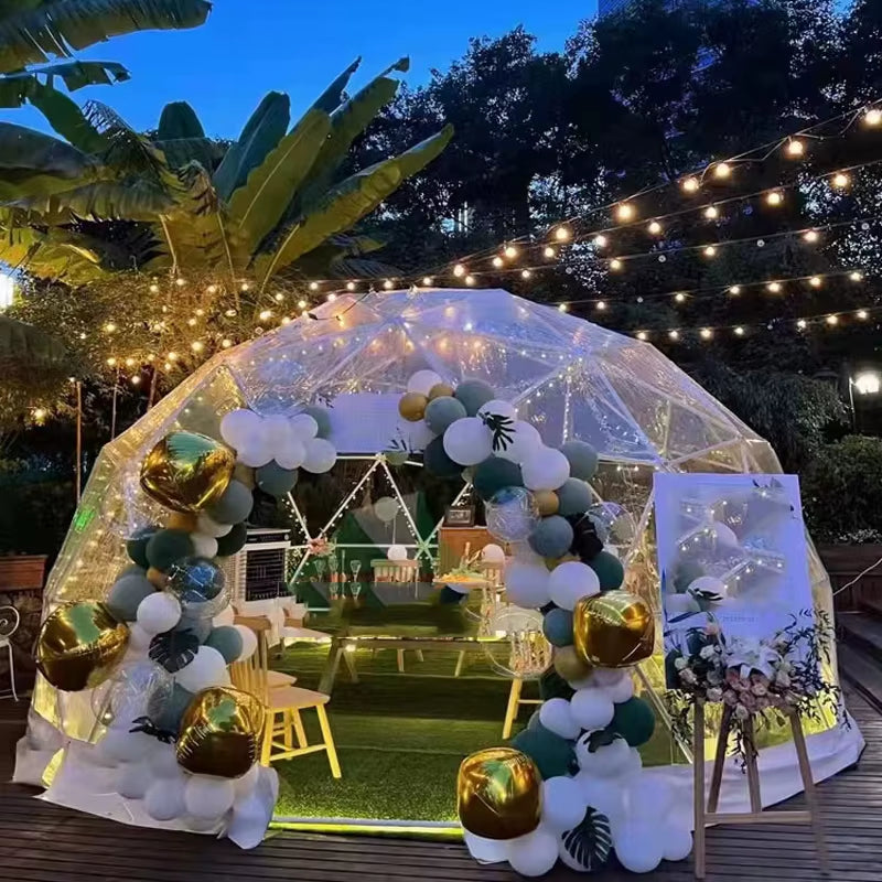 3.6M Diameter Garden Bubble Tent Garden Igloo Tent on Sale Bubble Hotel Transparent Bubble Dome Tent Bubble Tree