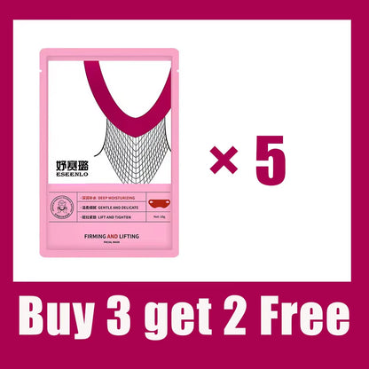 Lifting Facial Mask Bandage Lifting Neck Facial Mask Reducing Double Chin Facial Massage Moisturizing Skin