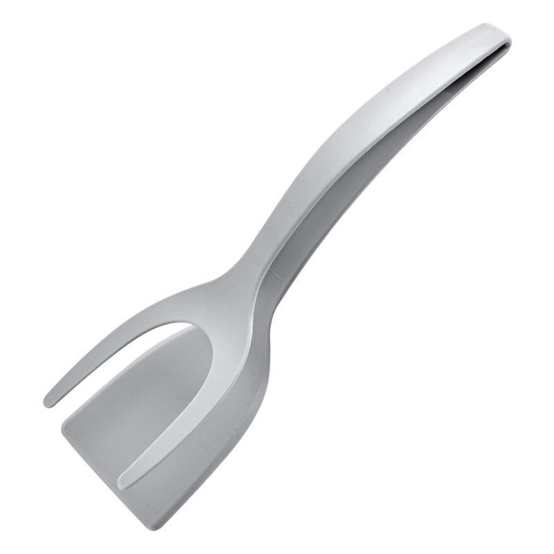 2-In-1 Silicone Turner and Spatula Tong-Eggflipper, Versatile Kitchen Cooking Tool for Eggs,Pancakes, French Toast & Omelets-Kitchenutensils
