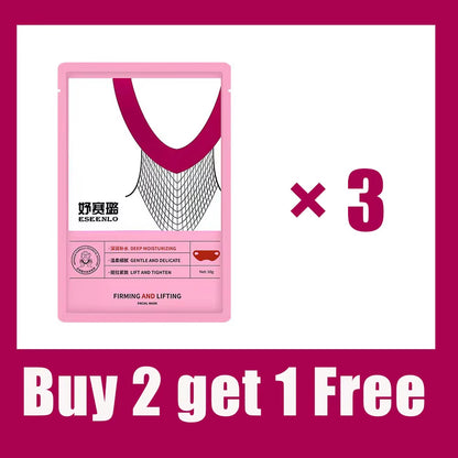 Lifting Facial Mask Bandage Lifting Neck Facial Mask Reducing Double Chin Facial Massage Moisturizing Skin