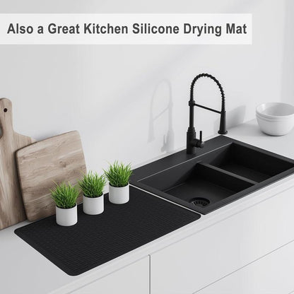 【Tik Tok Top Seller】Heat Resistant Silicone Stove Cover Mat& Utensils, Non-Slip Stove Protector, 2024 Kitchen Gadgets,Gifts for Mo,Winter Gift Heat Resistant Heat Resistant Handheld Kitchen Accessory Top Mat Silicone Non-Slip Stove Protector Mat