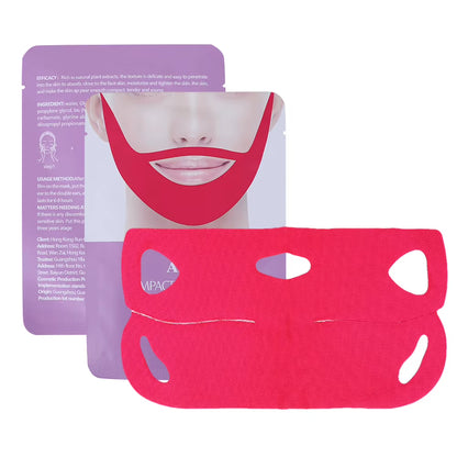 4D Double Chin V Shape Face Mask anti Puffy Face Lift Slimming Mask anti Aging Ear Tightening Double Chin Reducer for Skin Care