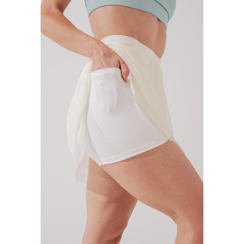 Juliet Wrap Skort - Coconut Cream