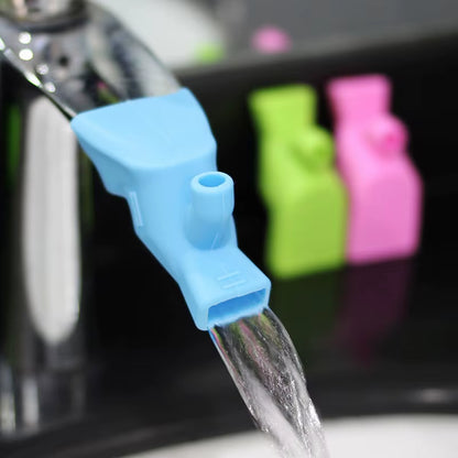 NEW Faucet Extender Silicone Water Tap Extension Sink Children Washing Hand Device Bathroom Kitchen Accessories