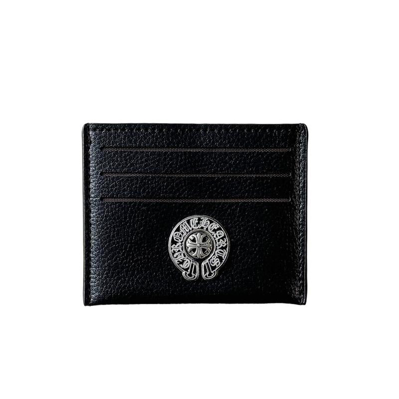 【Free-Ship】Cross Heart Card Holder, Cowhide Leather Card Holder, Cross Logo Wallet, Gothic Cross Chrome Cross Leather Card Holder Pattern, Cowhide Leather Cross, Gift for Boyfriend, Dad, Husband, Birthday Gift Idea
