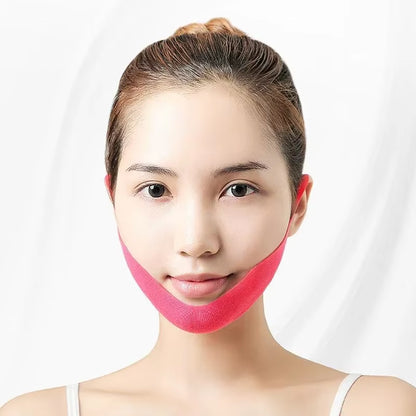 Lifting Facial Mask Bandage Lifting Neck Facial Mask Reducing Double Chin Facial Massage Moisturizing Skin