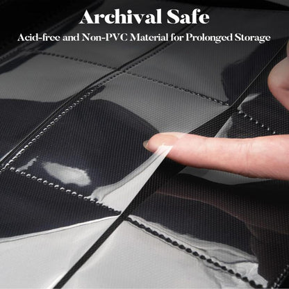 9-Pocket PU Cover Zipper Trading Card Collection Album - Sturdy 360 Side-Loading Binder for MTG, TCG, Sports Cards (Pink)