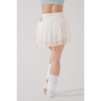 Juliet Wrap Skort - Coconut Cream