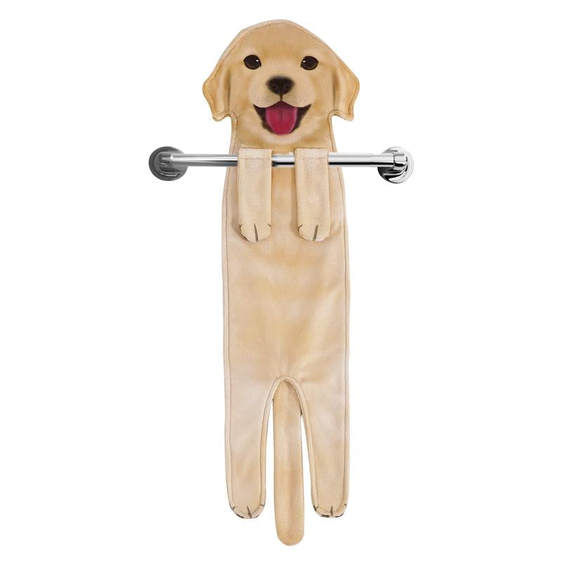 AGRIMONY Funny Dog Hand Towels for Kitchen Bathroom - Dog Mom Gifts for Women Dog Dad Gifts for Men- Mothers Fathers Days Valentines Housewarming Unique Gifts for Dog Lovers