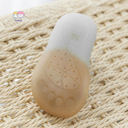 Baby Sock Shoes Toddler Cartoon Soft Rubber Sole Non Slip Indoor Floor Slipper for Infant First Walking Trainers Shoe