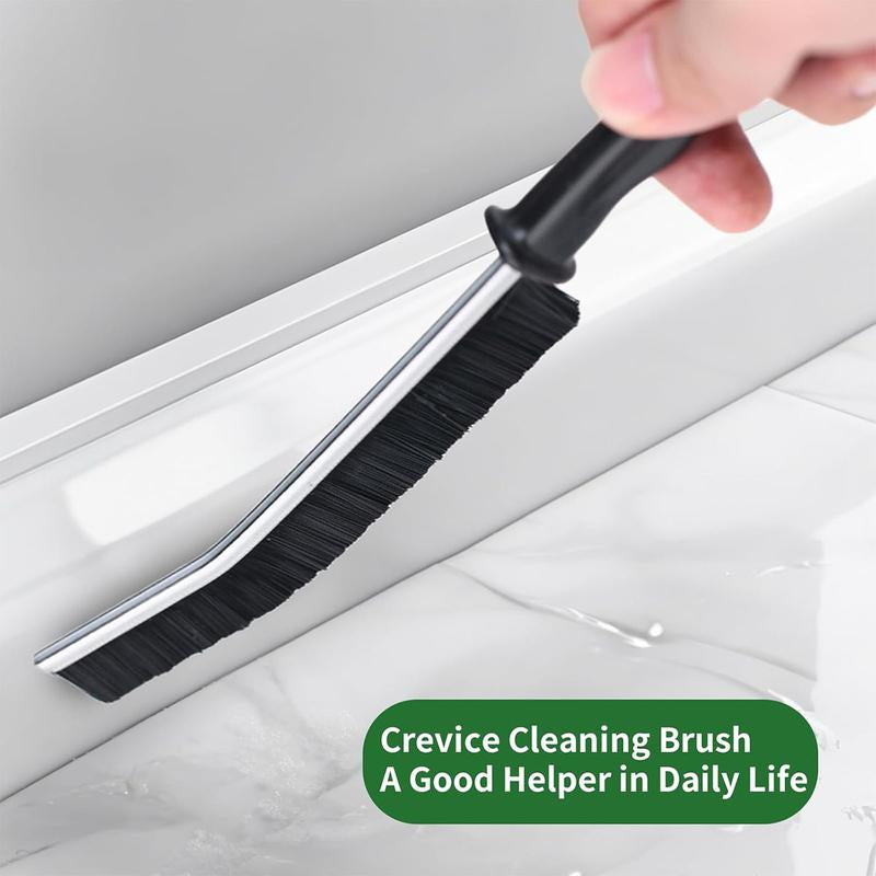 2 Pcs Crevice Cleaning Brush Hard Bristle Gap Brush for Bathroom Household Kitchen Tiles Window - Live Comfortable