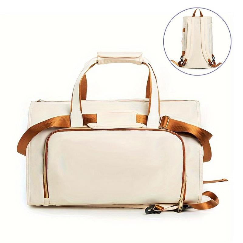 Lefame Travel Bag Carry On,Duffle Bag for Travel with Shoe Compartment,Personal Item Travel Bags for Woman Man Organizer for Luggage Weekend Traveling