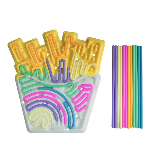 Slicone Sensory Activity Board Toy Fidget Toys for Stress Relief Best Gift Toy Travel Airplane Essentials Toys