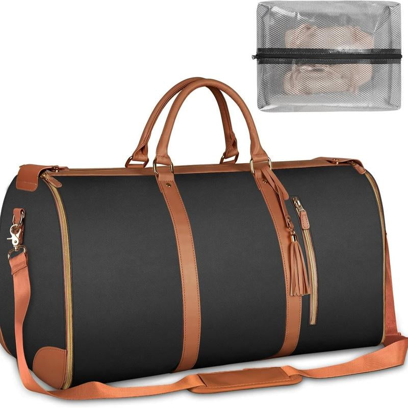 Lefame Travel Bag Carry On,Duffle Bag for Travel with Shoe Compartment,Personal Item Travel Bags for Woman Man Organizer for Luggage Weekend Traveling